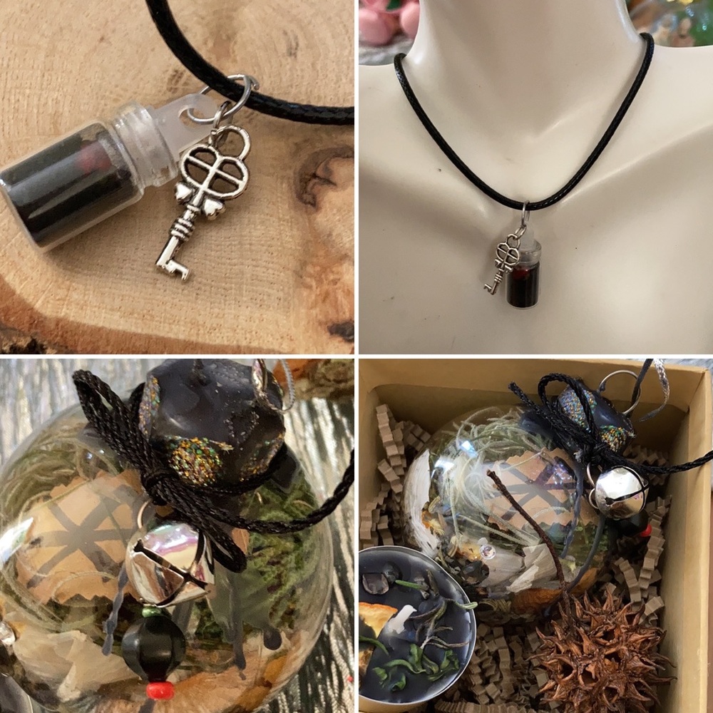 New Year full protection mystical set ritual kit. (Tree Ornament Christm…